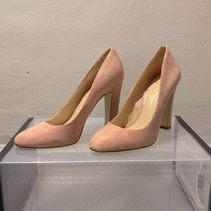 Pink Jessica Simpson high heels